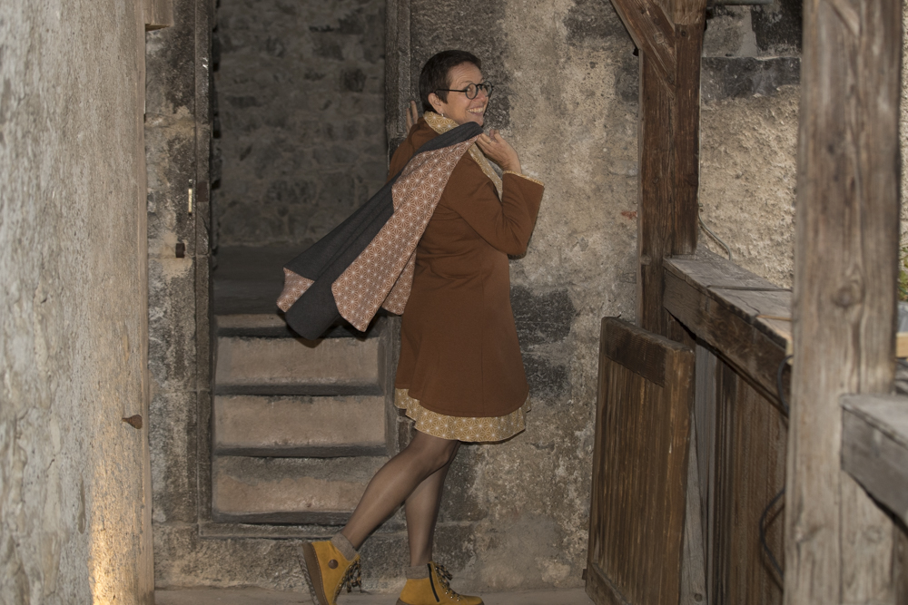 Robe à col Thé et Cannelle – Image 9