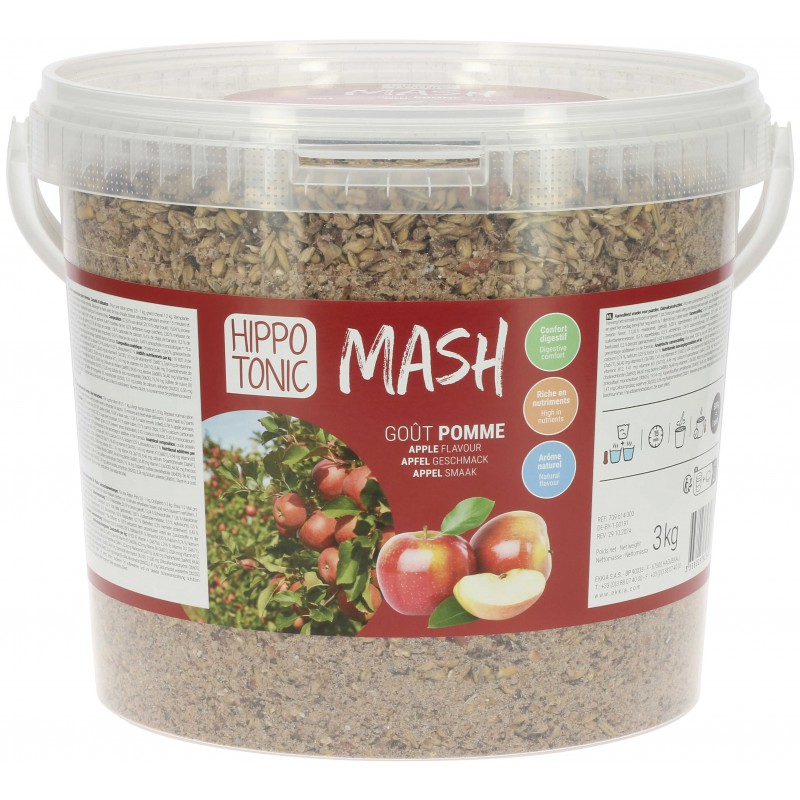 Mash Pomme 3Kg HIPPOTONIC – Aliment complémentaire digeste et gourmand pour chevaux – Image 4